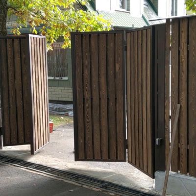Купите и Закажите Ворота Гармошка: Лучшая Цена от 47271 руб, Установка под Ключ и Доставка в Краснокамске и по Области