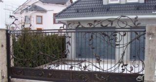 Купить откатные ворота кованые Краснокамск, цена от 2796 руб.